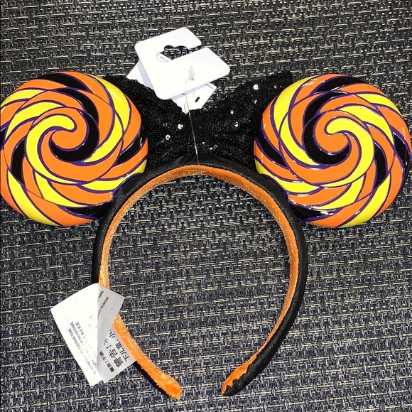 Minnie Mouse Ear Headband with Sequined Bow Candy. LAST ONE - Picture 7 of 8